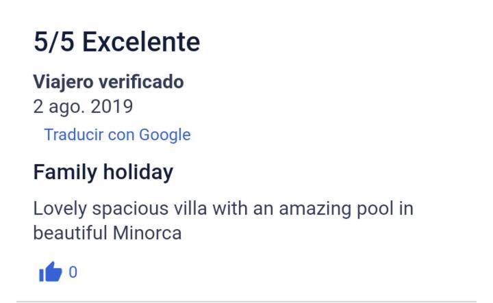 Villa Sirena Cala'N Blanes  Екстер'єр фото
